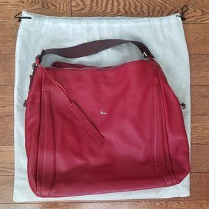 Bruno Rossi Red Leather Purse NEVER WORN